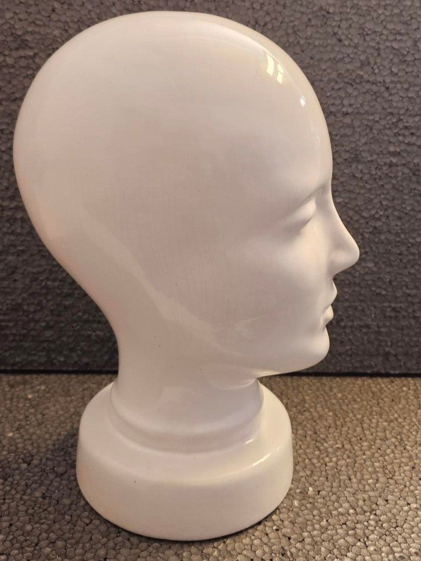 Skulpturen & Statuen: Kopfhöhrer Ständer Keramikkopf  büste Vintage – Gebraucht aus Reinach AG von 911356 1