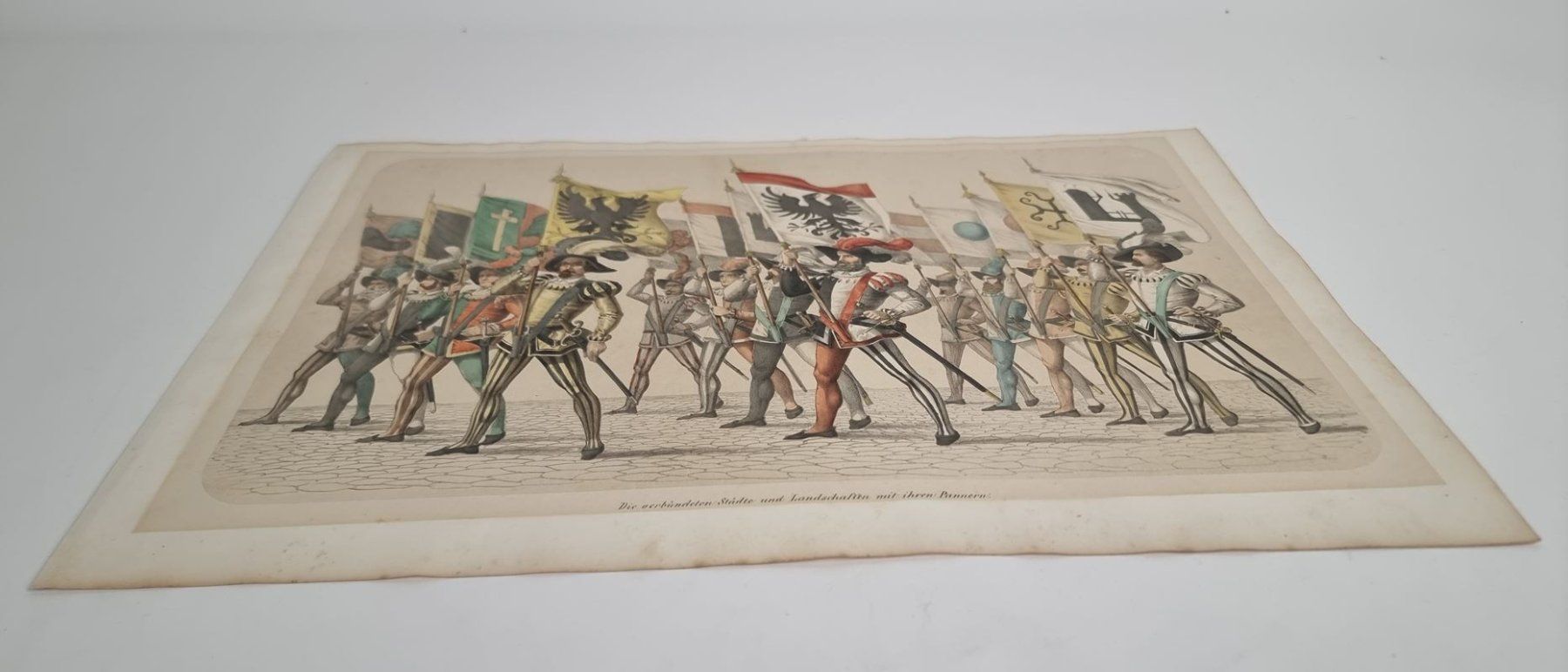 Posters & Illustrations: Bild "Verbündeten Panner" – D'occasion à Urtenen-Schönbühl par Restwert_Schoenbuehl 2
