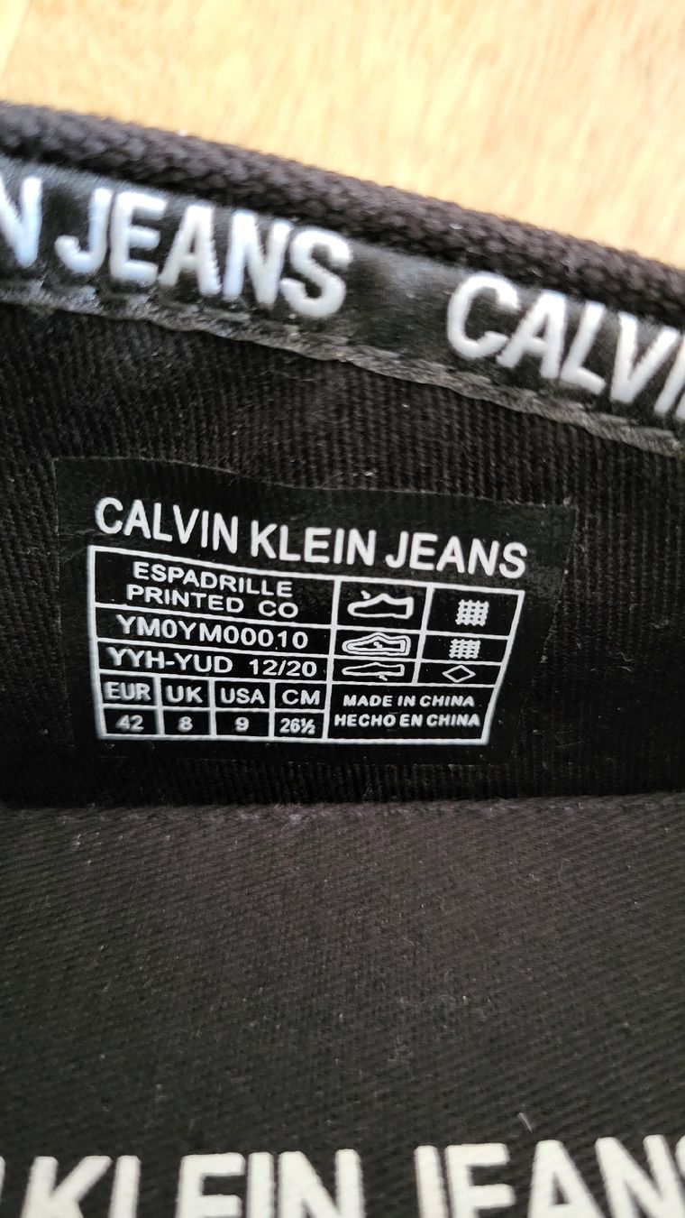 Calvin Klein Scarpe da uomo: Espadrillas Calvin Klein – Nuovo (secondo la descrizione) da Emmenbrücke venduto da Mauri10 2