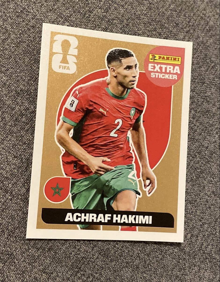 Panini Carte collezionabili: Panini Extra Sticker Hakimi Bronze 2026 – Nuovo (secondo la descrizione) da Haldenstein venduto da lisipe