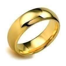 Anelli: Golden Tungsten (Wolfram) Ring, 6 mm – Nuovo (secondo la descrizione) da Arbon venduto da Helmuth