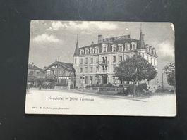 Ansichtskarte Neuchatel Hotel Terminus  (V116)