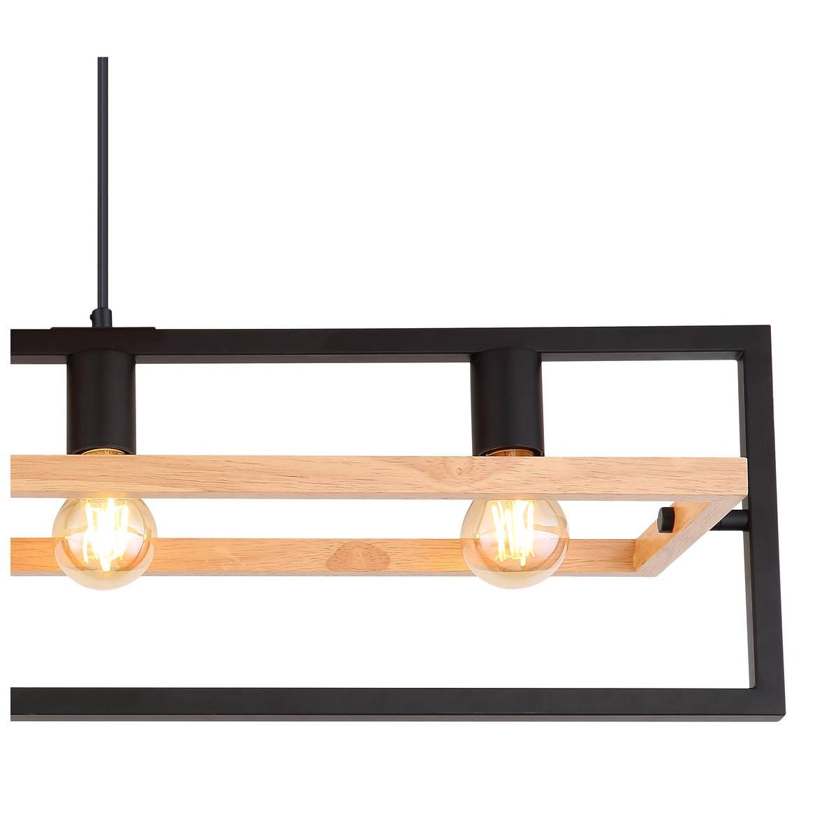 Kronleuchter & Deckenlampen: Pendelleuchte, Holz, 98 cm x 20 cm – Neu (gemäss Beschreibung) aus Kreuzlingen von Smart-Light 4