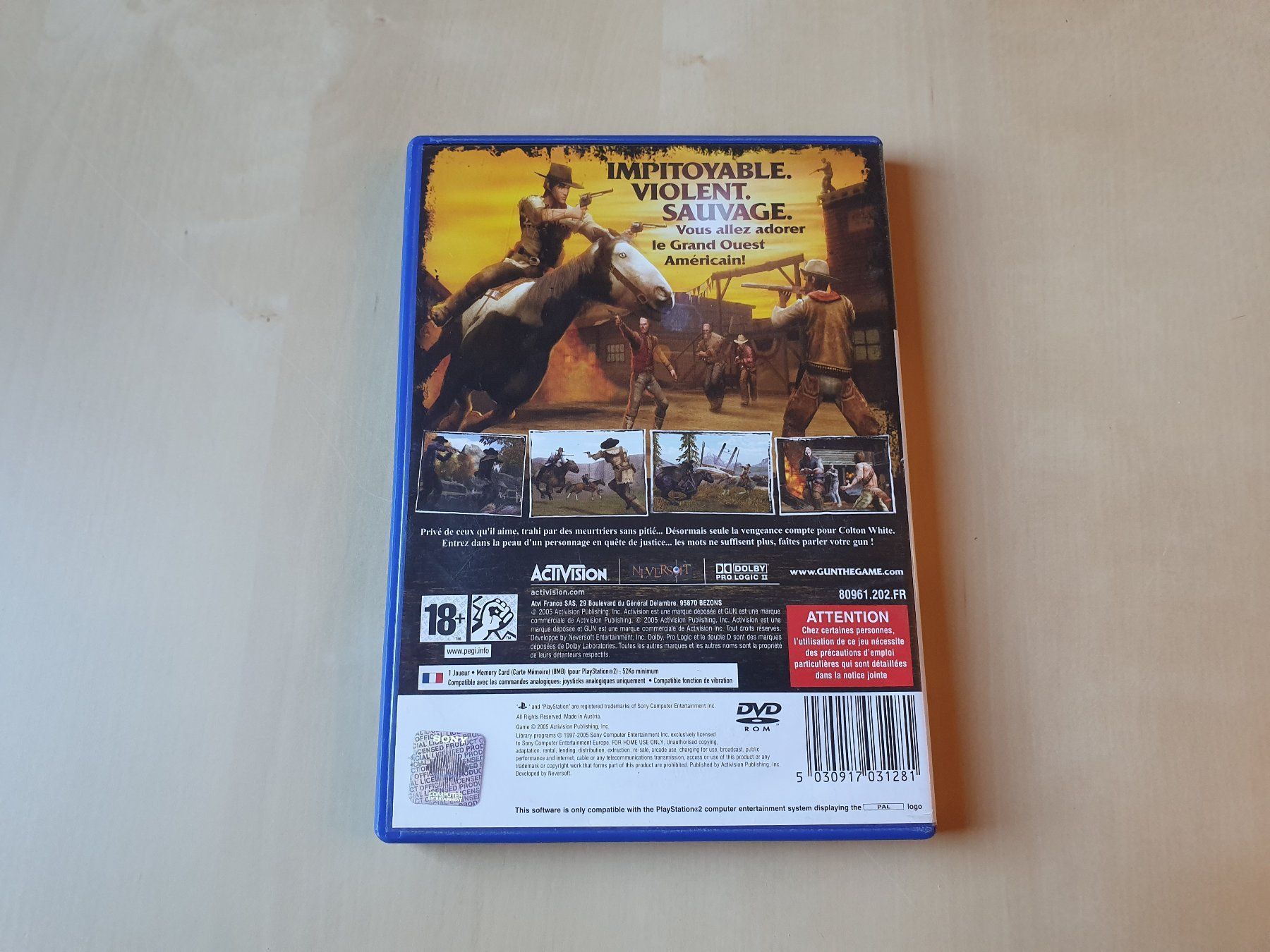 Sony Giochi: Gun FRA – Usato da Stansstad venduto da collectorsshop 1