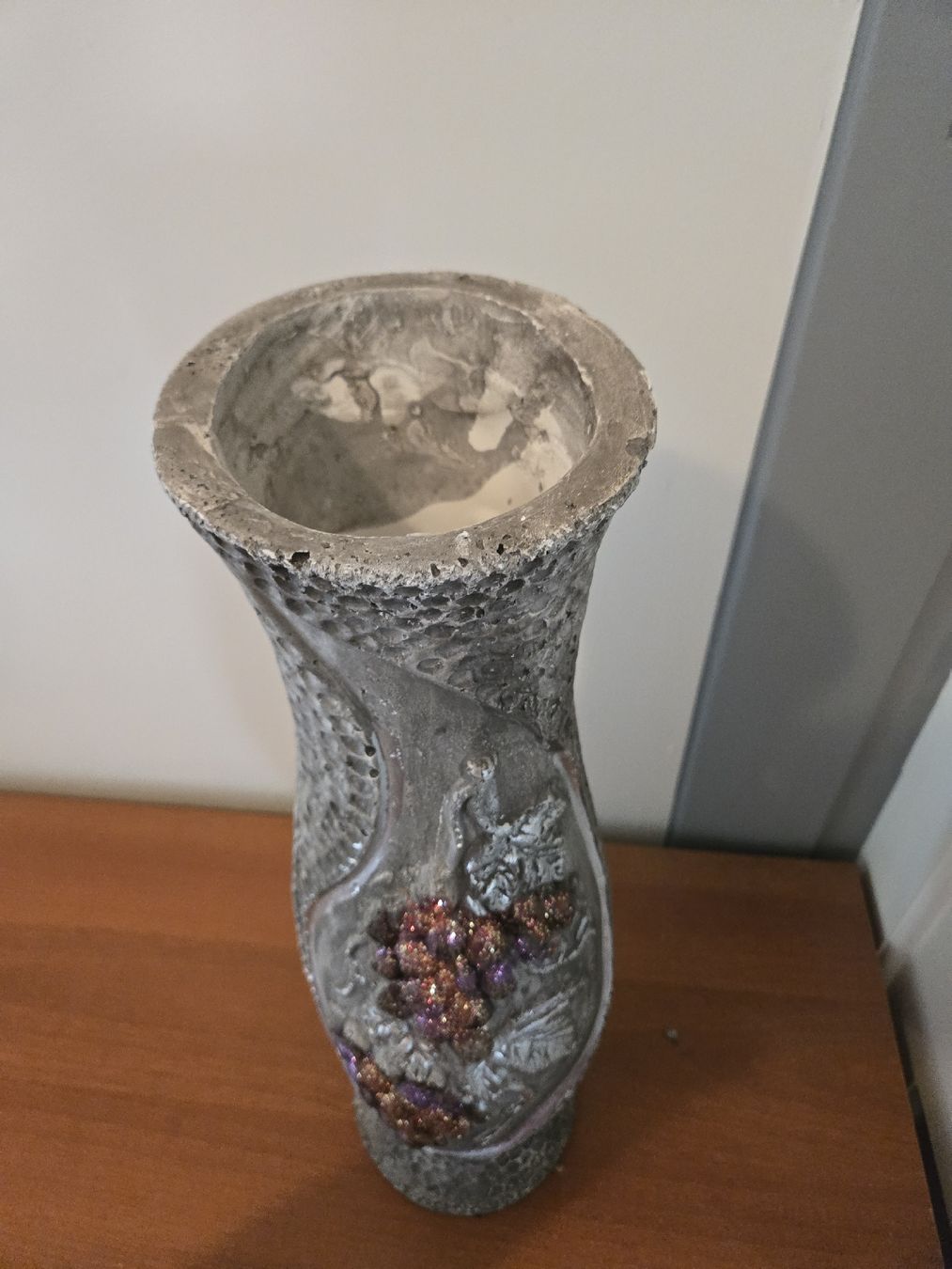 Vase & Récipients: Vase mit Traubenmotiv  – D'occasion à Grünenmatt par Brauni2