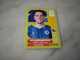 Panini Fussball Sticker WM 2026 Amir Hadziahmetovic BIH 8