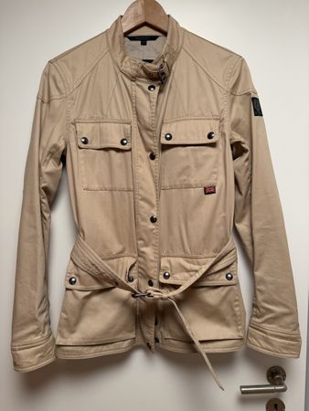 Belstaff Roadmaster Jacket, Size M, Women's, Beige Coat 51