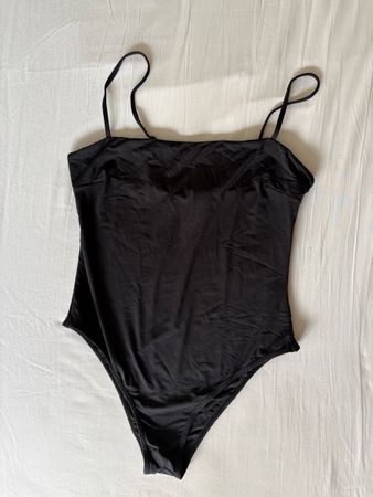 Schwarzes Badekleid, Pull & Bear, L, neu