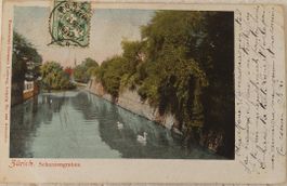 ZÜRICH - Schanzengraben - 1904