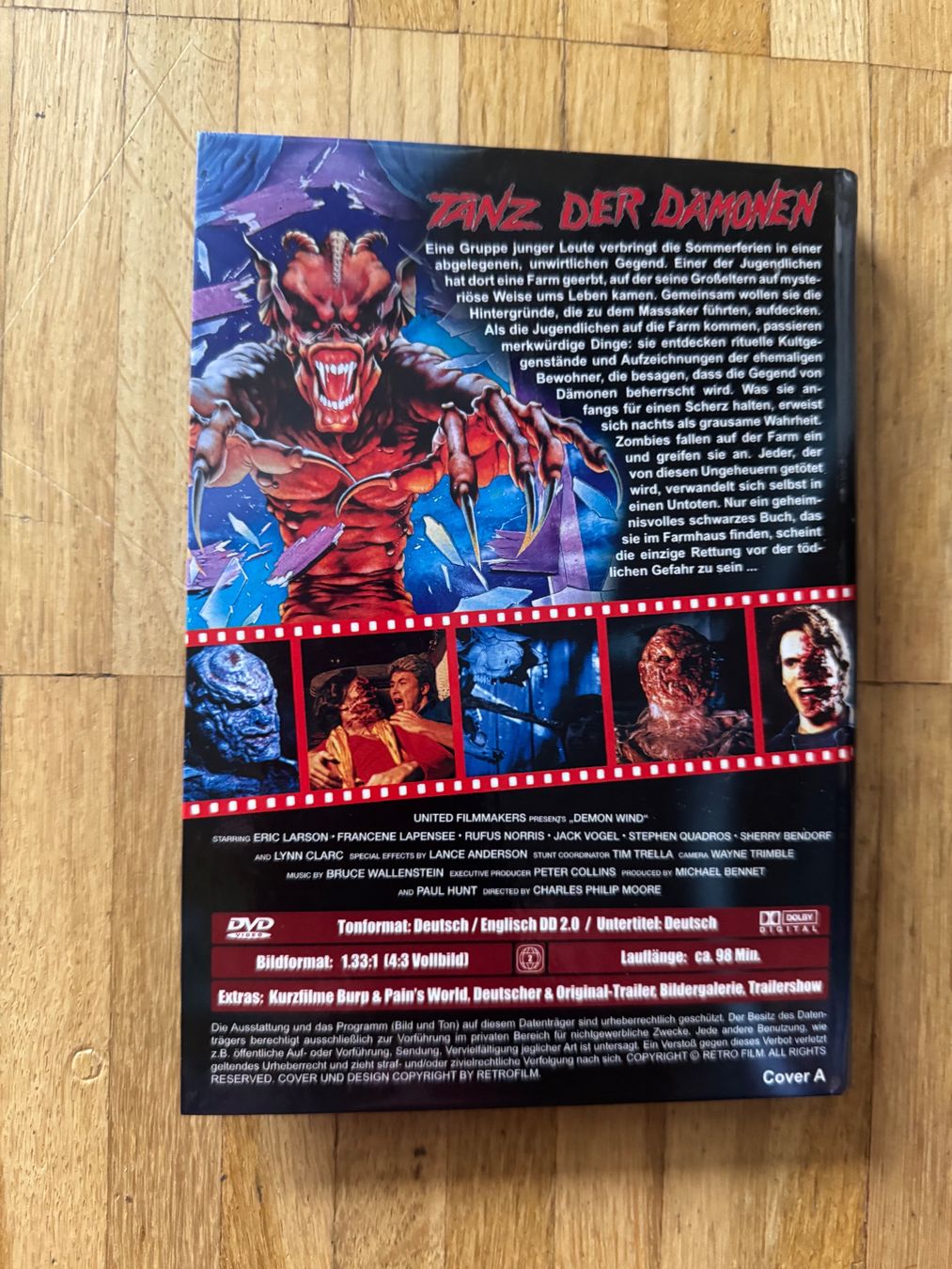 Tutti i DVDs: TANZ DER DÄMONEN. (DVD/HARTBOX) – Usato da Basel venduto da san_2qlq 1