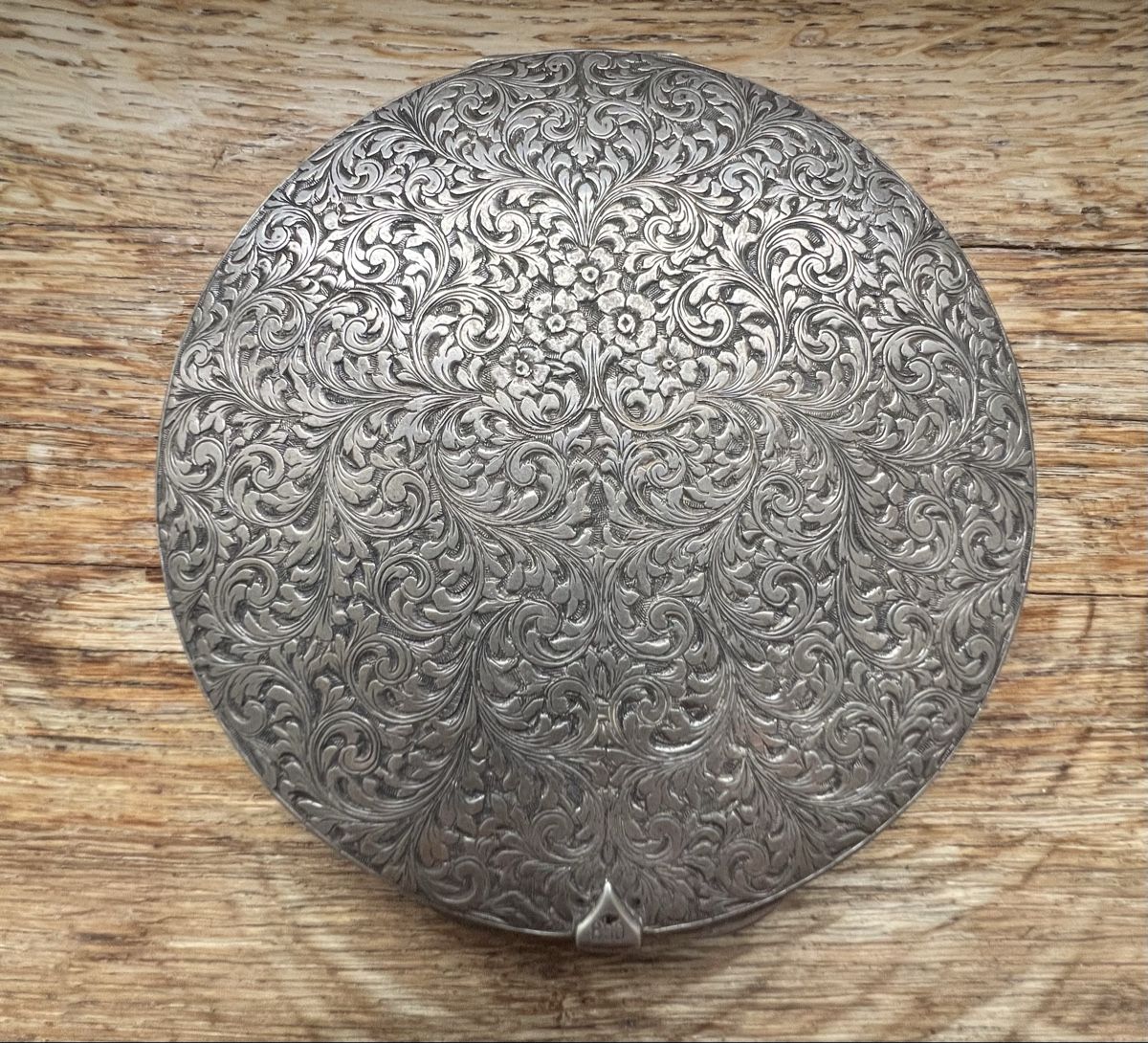 Make-up: Puderdose 800 Silber – Usato da chur venduto da Ika11