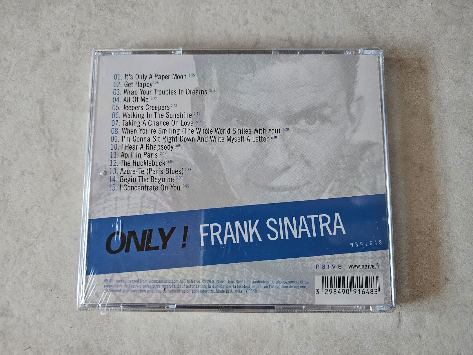 CDs: Frank Sinatra  -  Only!  /  Fabrikneu – Neu und originalverpackt aus Schneisingen von backstore24 1