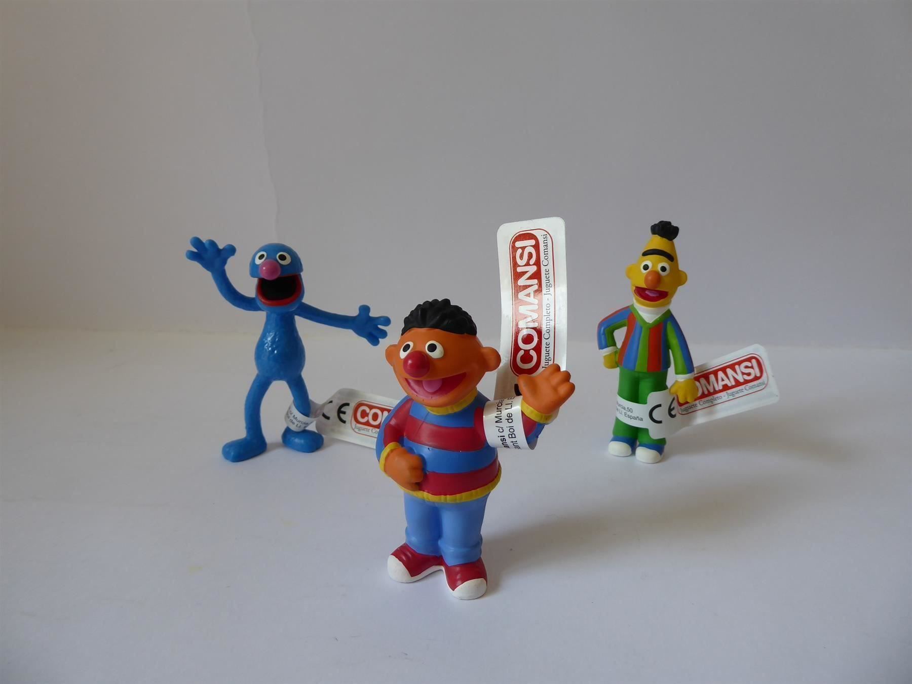 Statuette: Sesamstrasse: Grobi, Ernie und Bert, neu – Nuovo e nell'imballaggio originale da Turbenthal venduto da TopToys