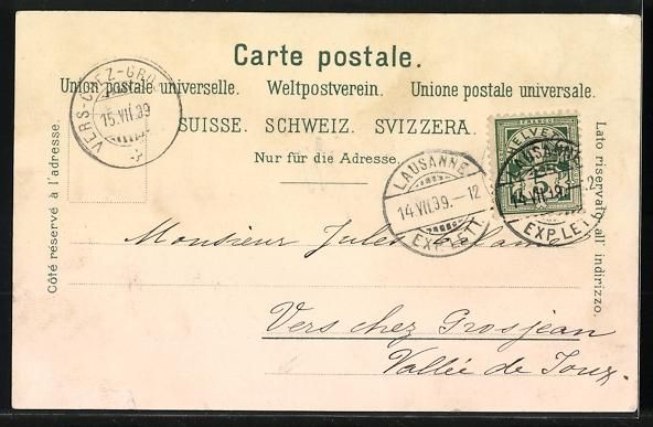 Cartes postales: Litho Payerne, Eglise de Payerne, Strass – D'occasion à Berlin par bartko-reher 1