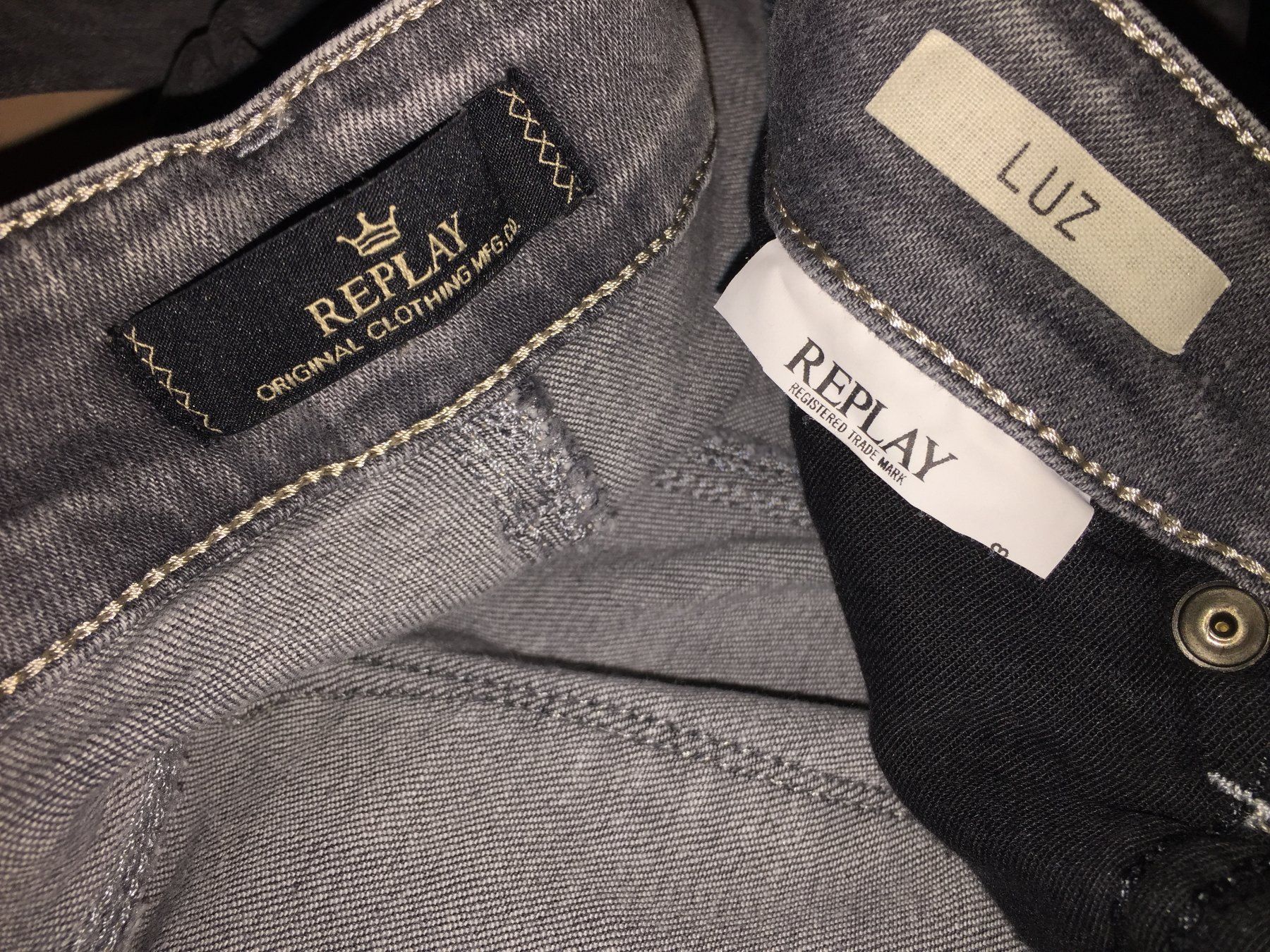 Replay Jeans: Jeans REPLAY "LUZ"    Taille / Grosse M – Usato da Cossonay-ville venduto da Super-Price-Quality 9