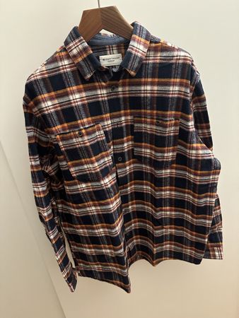 Tom Tailor Flanellhemd kariert – Größe L – 100% Baumwolle