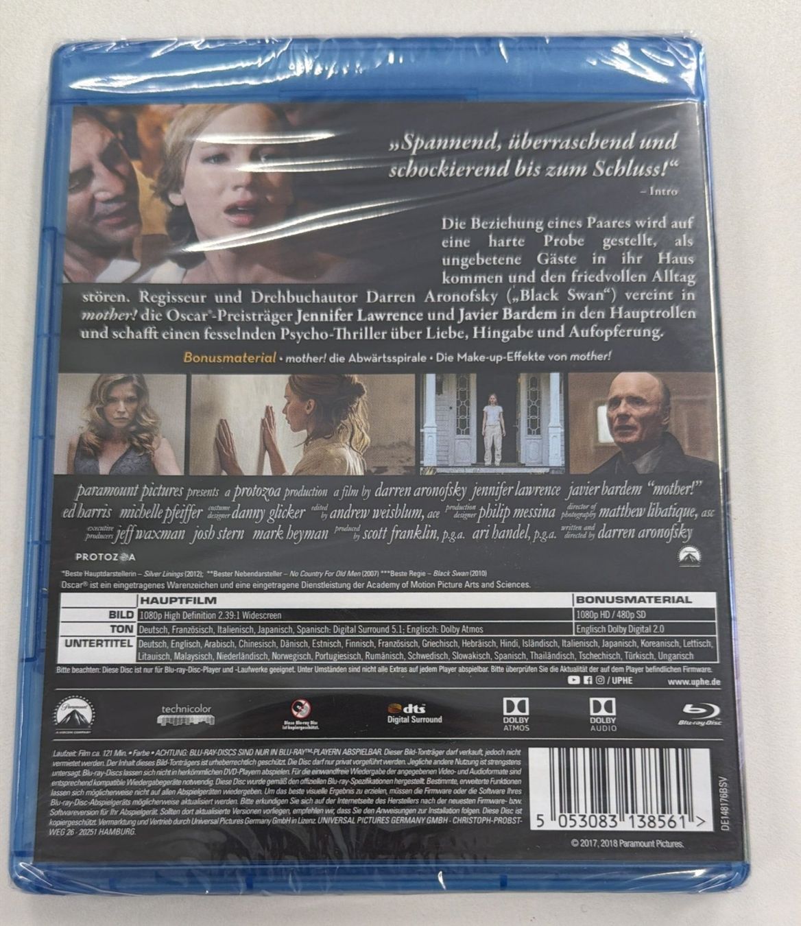 Tous les DVDs: MOTHER BLU-RAY – Neuf avec emballage d'origine à Zürich par freioccasionen 1