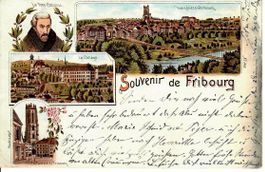 Souvenir de Fribourg 1897