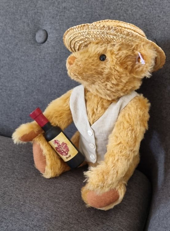 Steiff Teddybär Picknick Papa, 32cm, unbespielt 5
