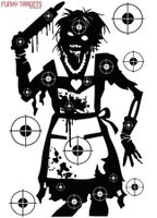 Cooking Zombie Zielscheibe 10 stk.