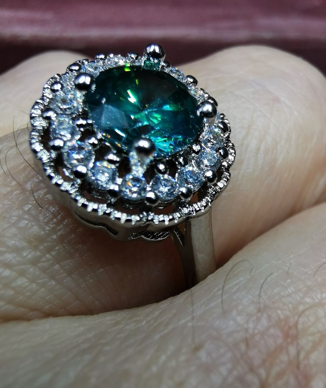 Bagues: Bague avec zircons – Neuf avec emballage d'origine à Reconvilier par Tsma67 5
