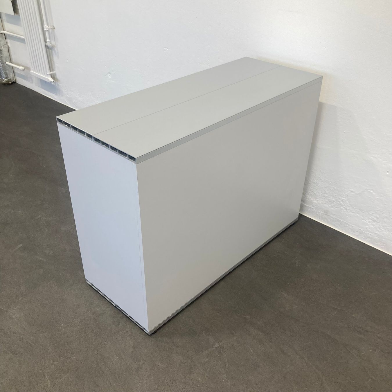 Scaffali: Denz D3 Ordner-Regal 2-OH Hellgrau – Usato da Schönenwerd venduto da mcofficeshop 4