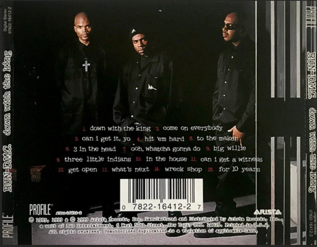 CD: Run DMC - Down with the King (TOP-Zustand!) – Usato da Brunnen venduto da Barfly5 1