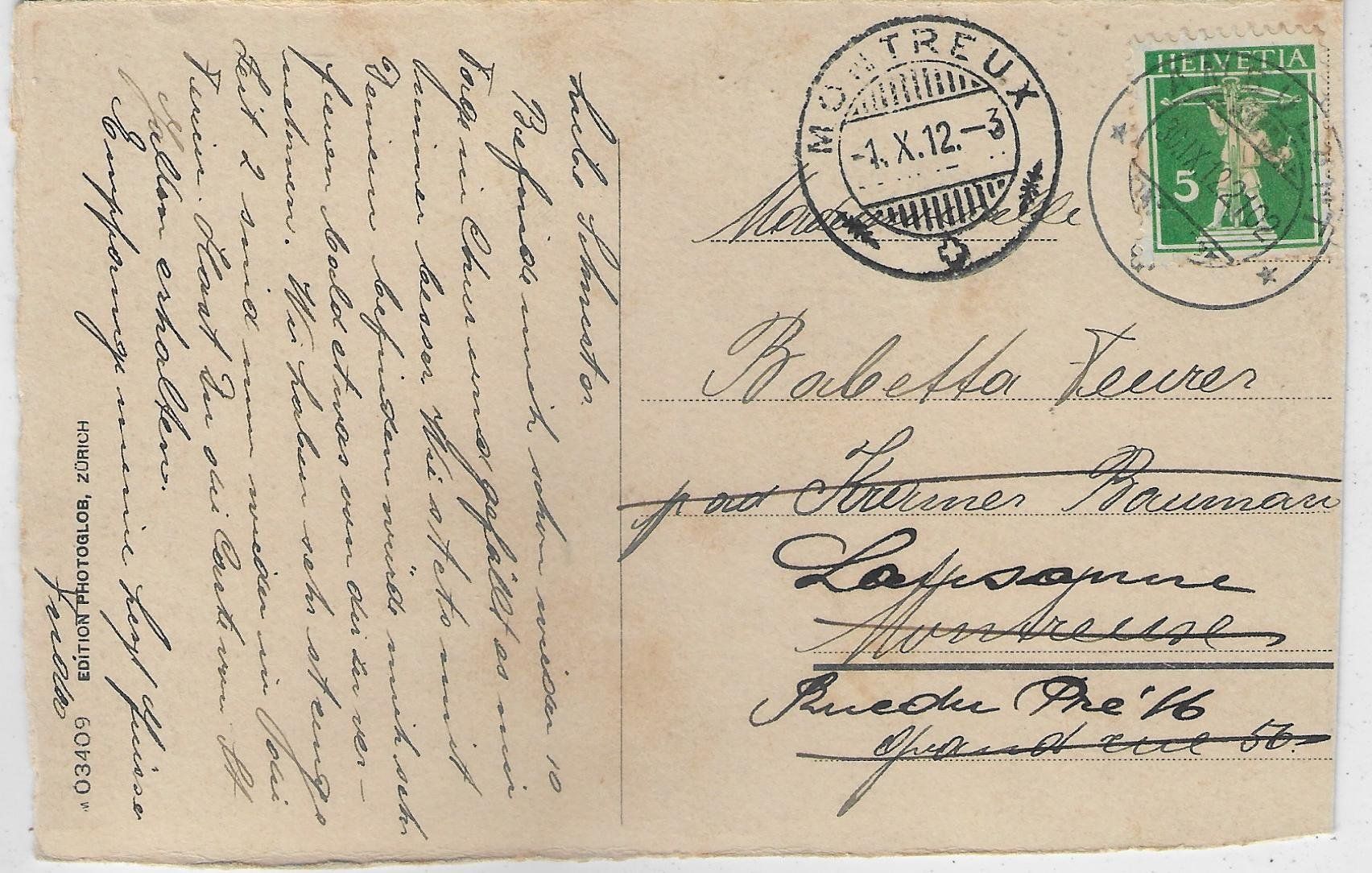 Cartoline postali: Chur - Generalansicht – Usato da Ettingen venduto da Kartenplanet 1