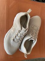 Baskets Skechers Memory Foam Beige T38 neufs