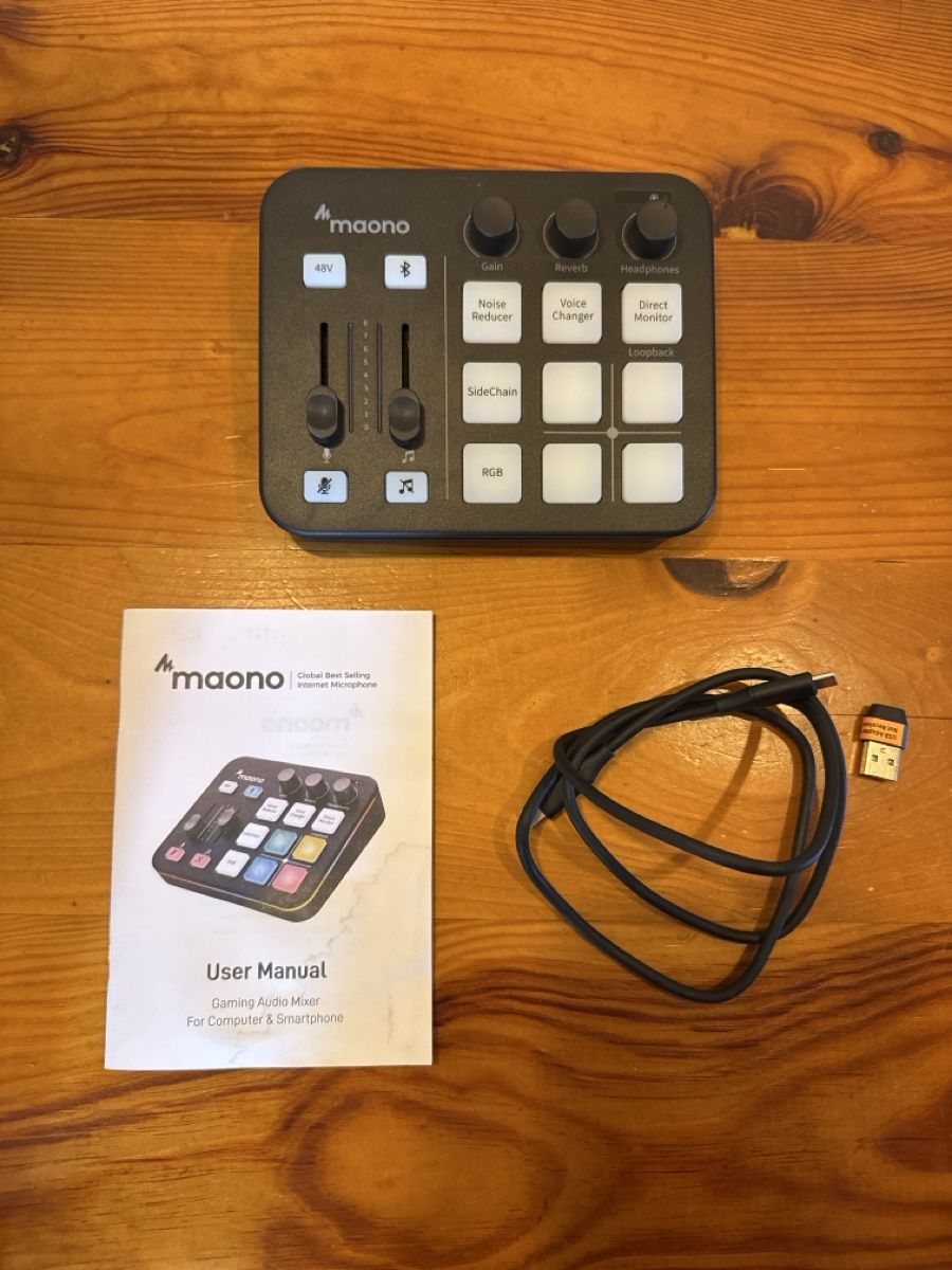 Console di mixaggio: Maono G1 Neo Gaming Mischpult – Usato da Stetten venduto da LouieR.