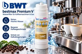 BWT Bestmax Premium V Wasserfilter für Kaffeemaschinen & Gas