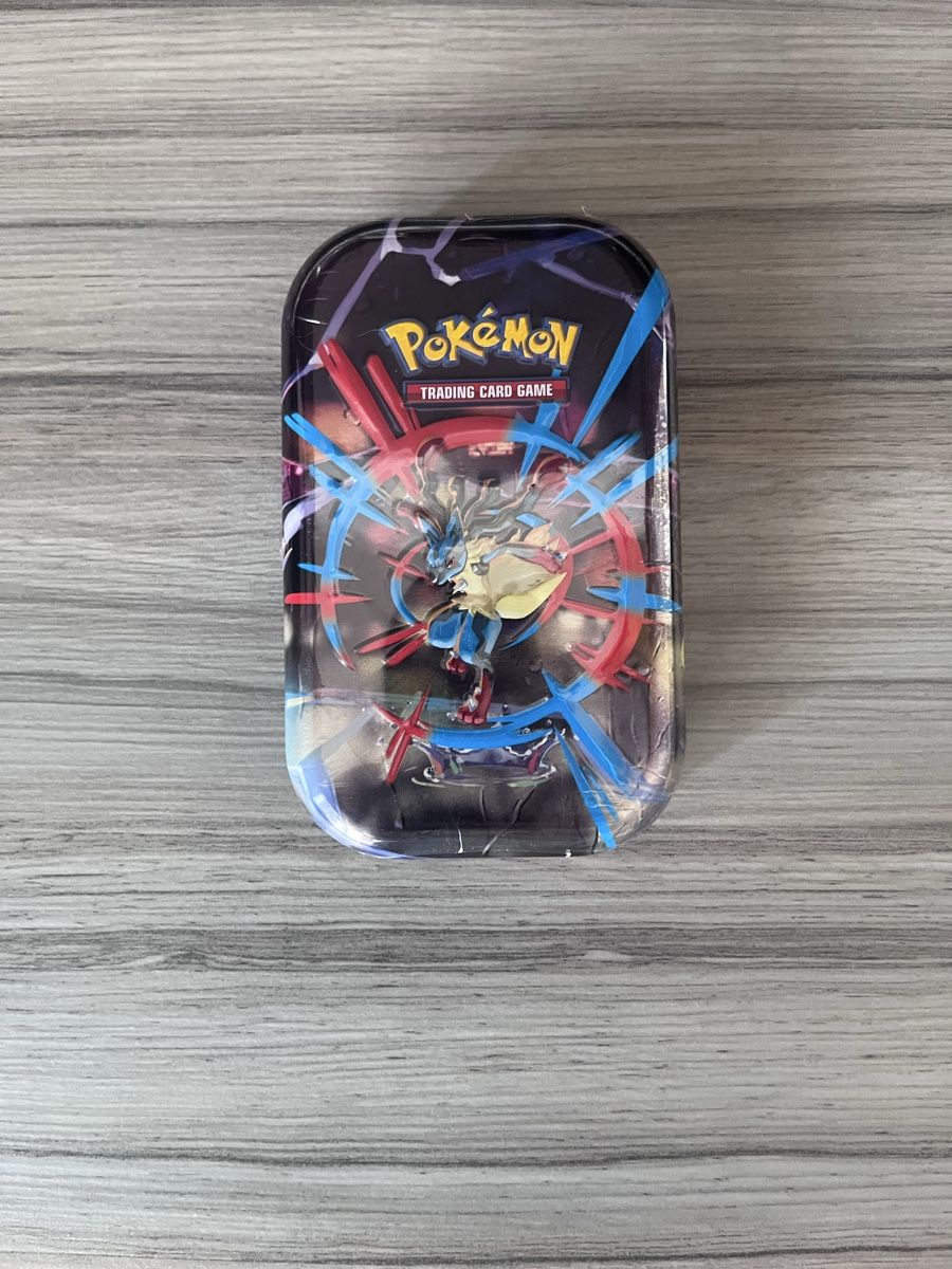 Pokémon Carte collezionabili: Pokémon Mini Tin Mega Evolution ME01 Lucario – Nuovo e nell'imballaggio originale da Reconvilier venduto da Sophie31