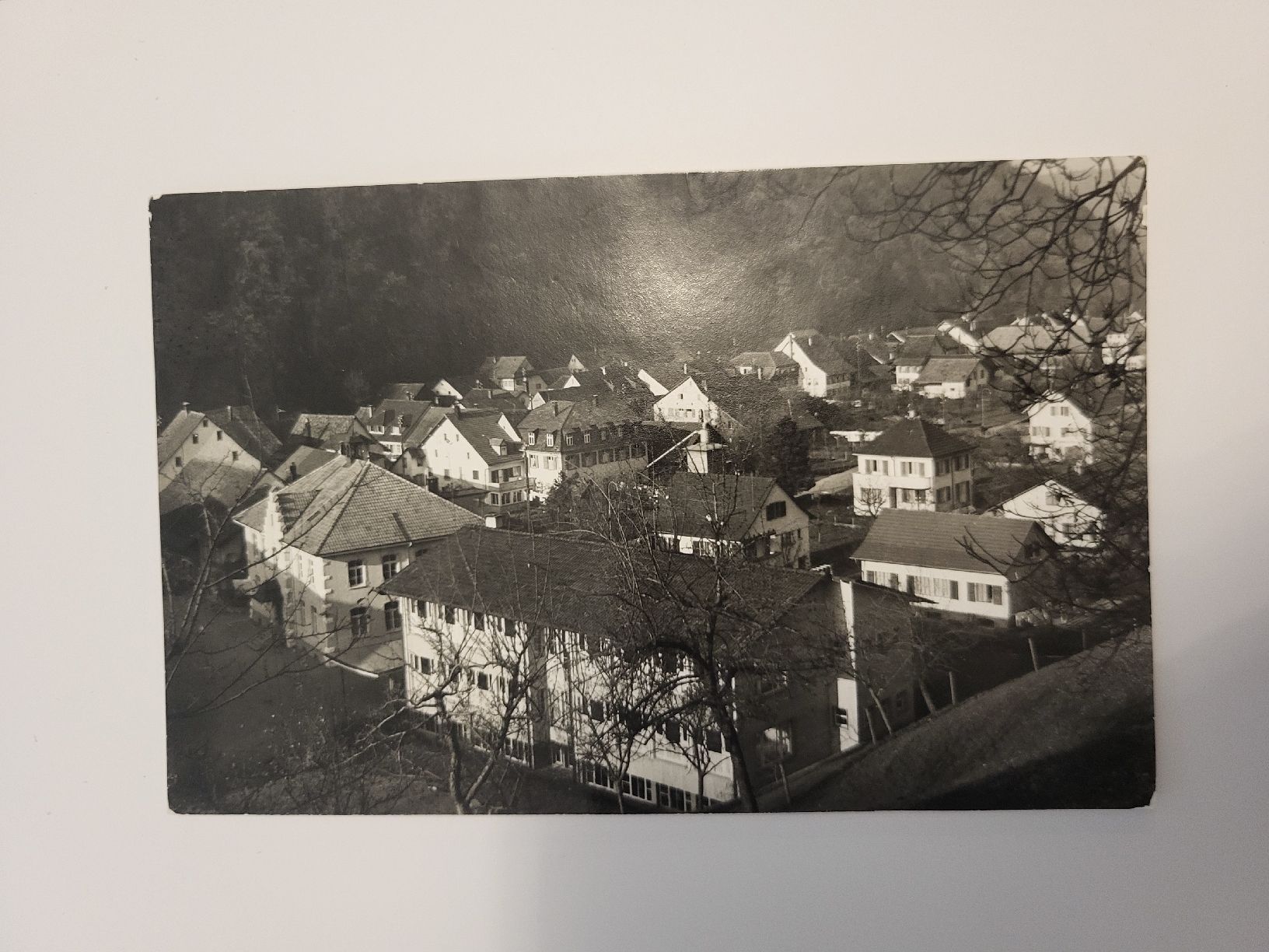 Cartoline postali: Ansichtskarte Basel Landschaft HOLSTEIN 1955 gestempelt RZ – Usato da nunningen venduto da mic_88k2