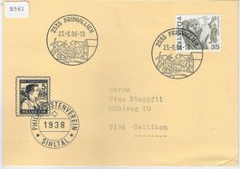 Werbestempel 2535 Frinvillier 23.8.86
