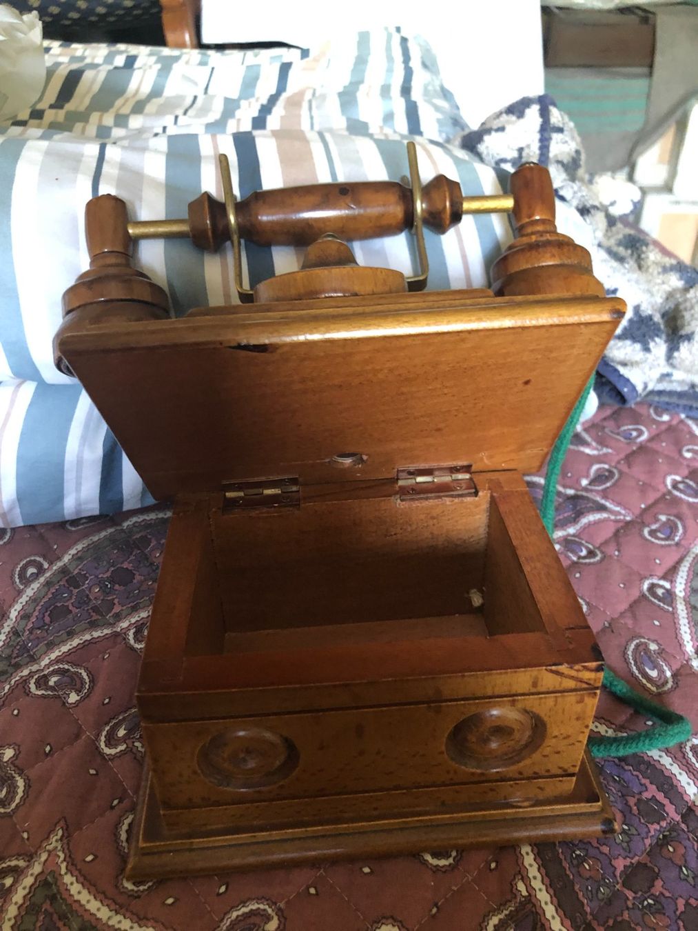 Altro in Decorazioni & Accessori: Boîte téléphone en bois décorative – Usato da Aïre venduto da tas_fq9v 1
