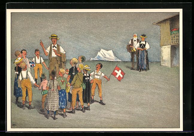 Cartes postales: Dr. Karl Weber: Basel, XXV. Eidgen. Sän – D'occasion à Berlin par bartko-reher