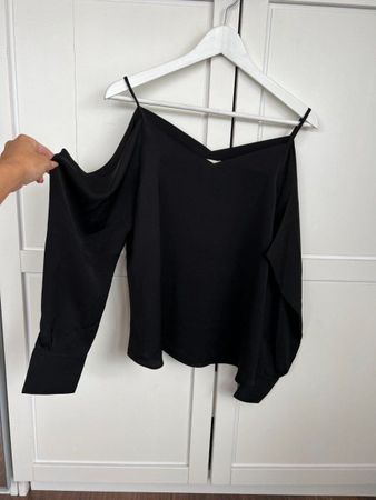 schulterfreies H&M Top, Size 34 / gross ausgemessen