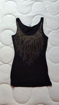 sommerliche Träger-T-Shirts, Gr. S, NEU