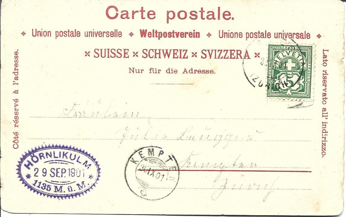 Cartoline postali: AK Hörnli Litho – Usato da Appenzell venduto da mai25 1
