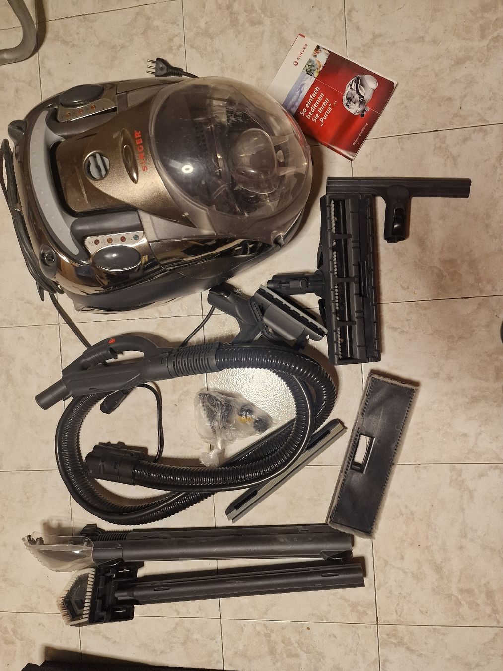 Singer Dampfreiniger: • Marke: Singer • Modell: Purus Sauger – Gebraucht aus Allschwil von jan_9lbs
