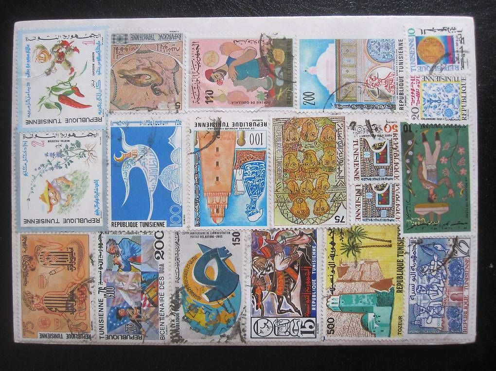 Tutti i francobolli: Briefmarken Tunesien – Usato da Saland venduto da k_z_tny8 1