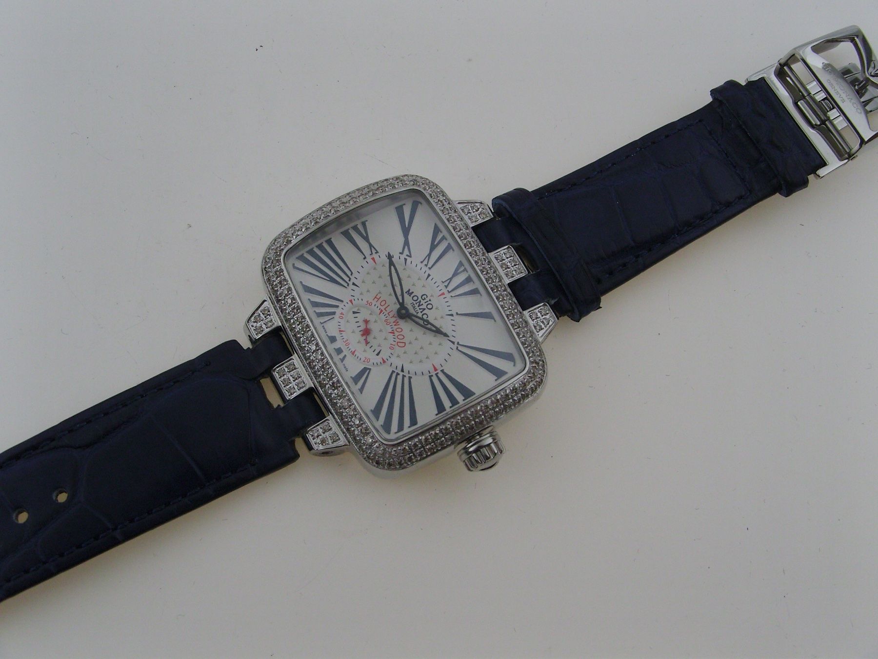 Zeno Orologi: Neue, ungetragene Gio Monaco Hollywood Diamonds – Nuovo e nell'imballaggio originale da Mels venduto da niezie2002 6