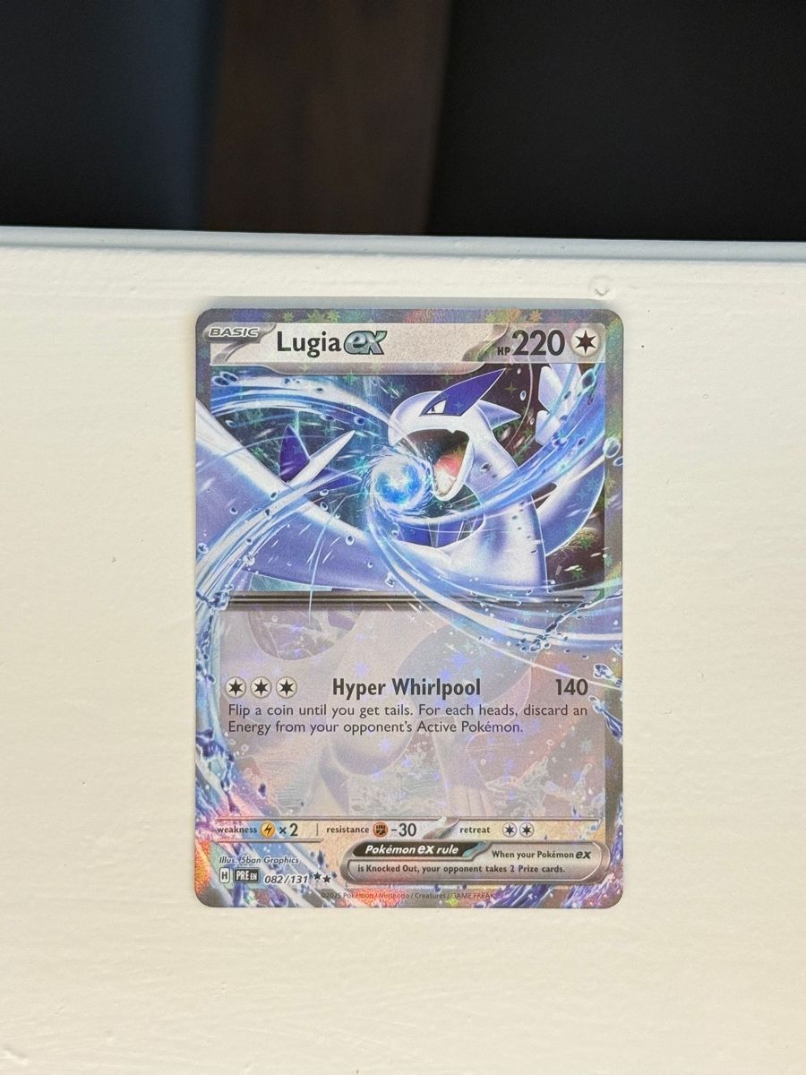 Pokémon Carte collezionabili: Lugia ex 082/131 – Prismatic Evolutions – Nuovo (secondo la descrizione) da Grandson venduto da nopaoch