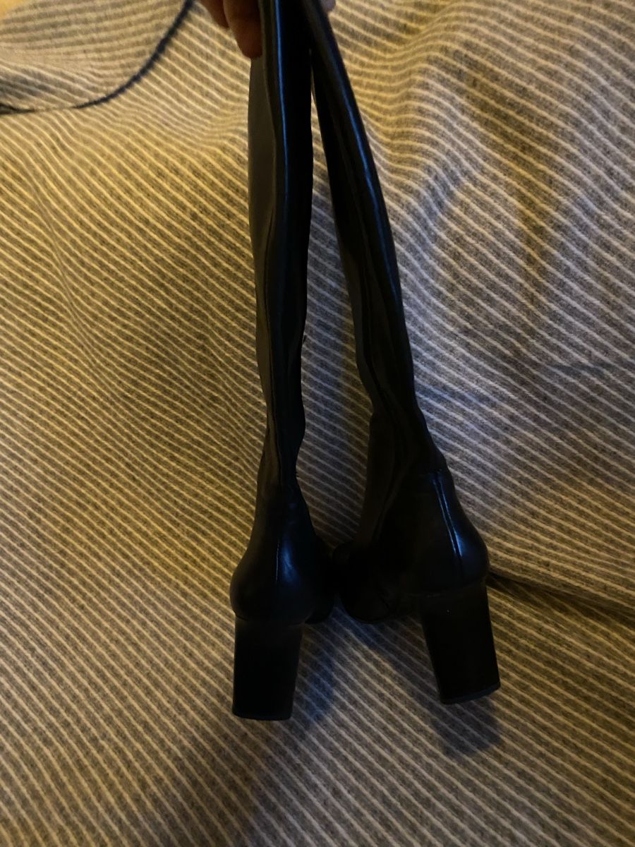 Scarpe da donna: Bottes en cuir noires 41 – Nuovo (secondo la descrizione) da Geneve venduto da Monthoux13 2