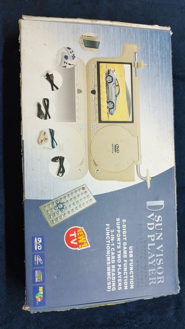 Tragbarer Mediaplayer: DVD Player / Gamebox - Sonnenblende – Gebraucht aus Zollikofen von Reiterglueck 3