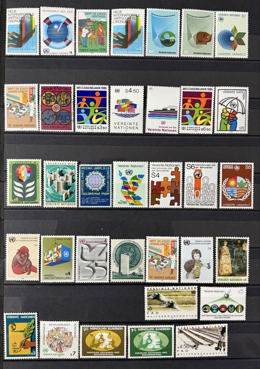 Tutti i francobolli: Timbres - Nations Unies – Nuovo (secondo la descrizione) da Petit-Lancy venduto da Solcarm 1
