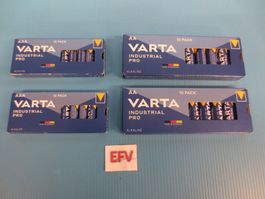 20 Stück AA + 20 Stück  AAA Varta Pro Batterien