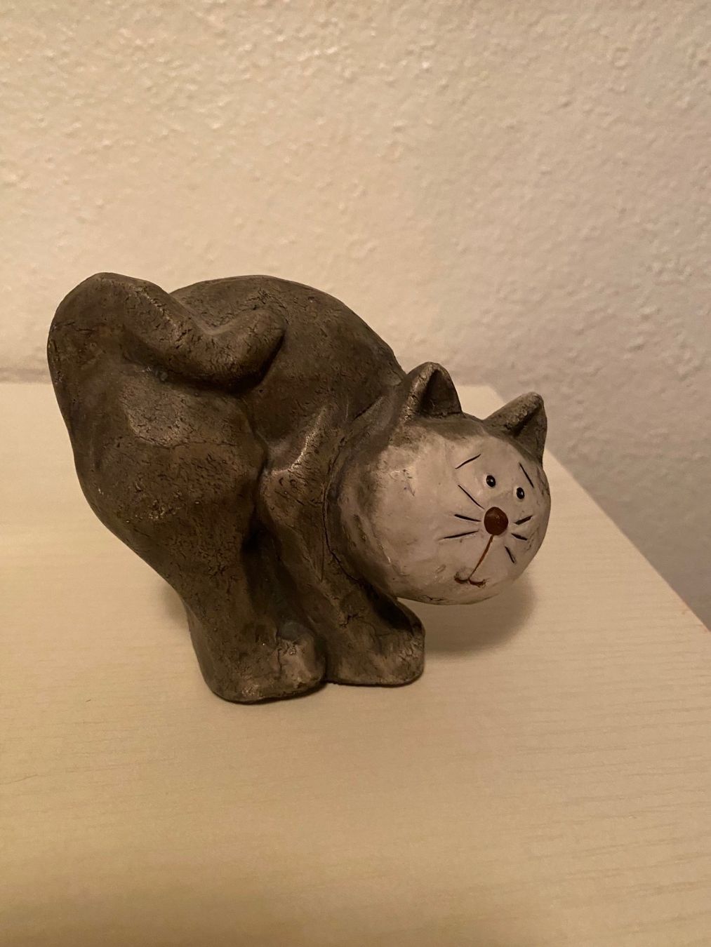 Statuette: Katze aus Keramik – Usato da Schlieren venduto da Trudyschoe 1