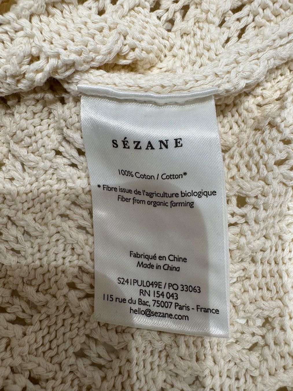 Sezane Pullover & Sweatshirts: Feines Häkelpullöverli, Sézane, Gr.S-M🌻 – Gebraucht aus Oberrohrdorf von maggys15 4