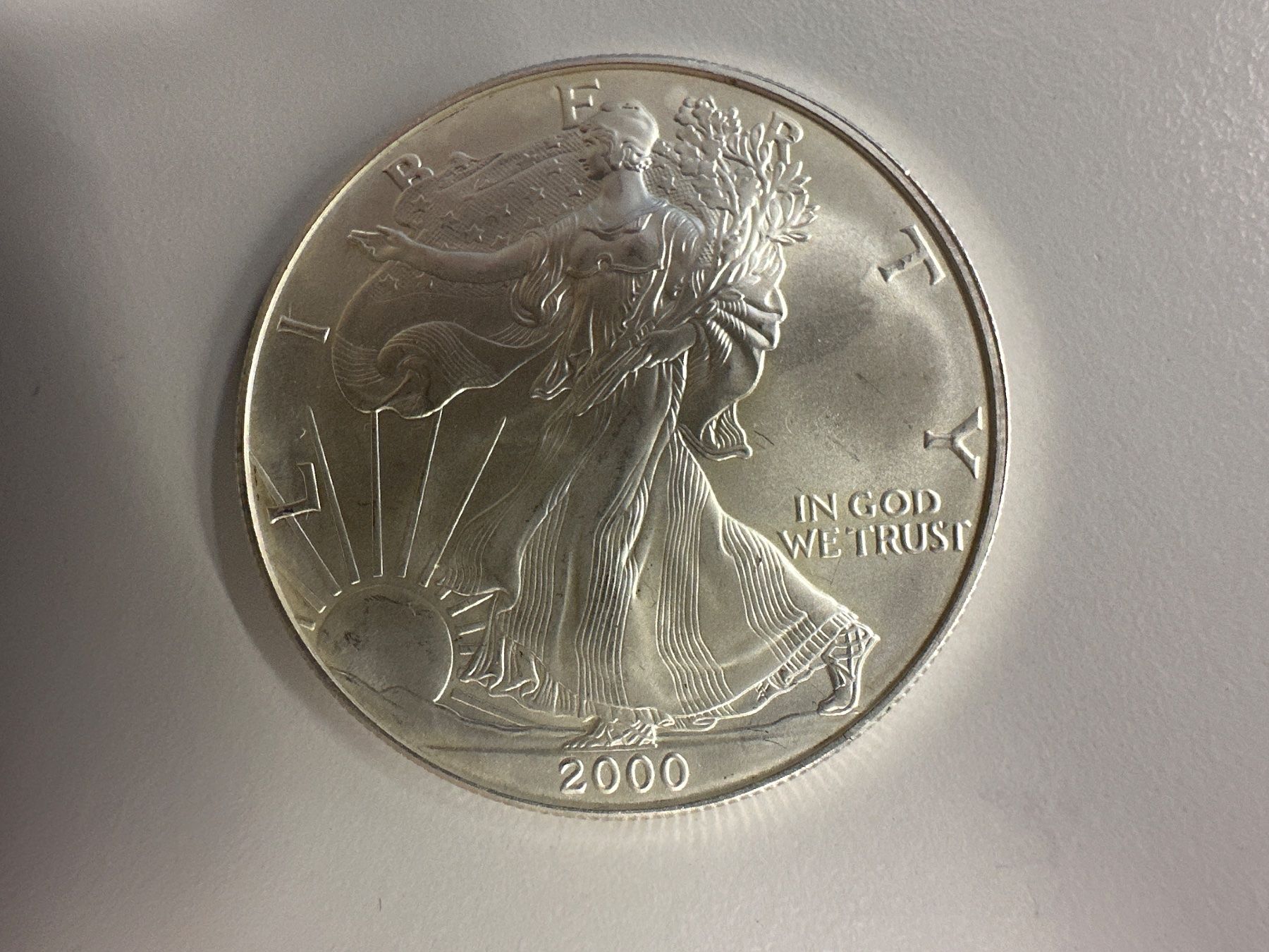 Toutes les monnaies: 1 Unze Silber American Eagle 2000 – D'occasion à Herisau par herau